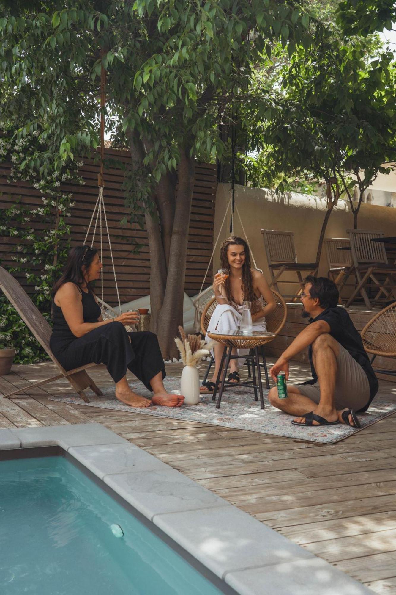 La Domitia - Maison D'Hotes, Massages & Bien-Etre Montbazin 외부 사진